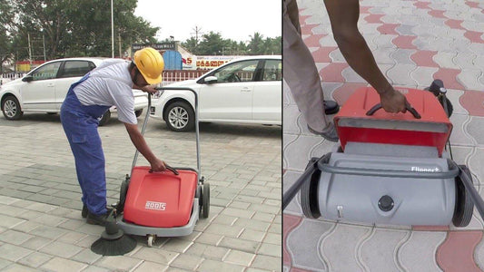 ROOTS Flipper+ Manual Sweeper - Made in India at Daitona General Trading LLC | Daitona General Trading LLC | Cleaning & Janitorial Product Supplier in Dubai, UAE