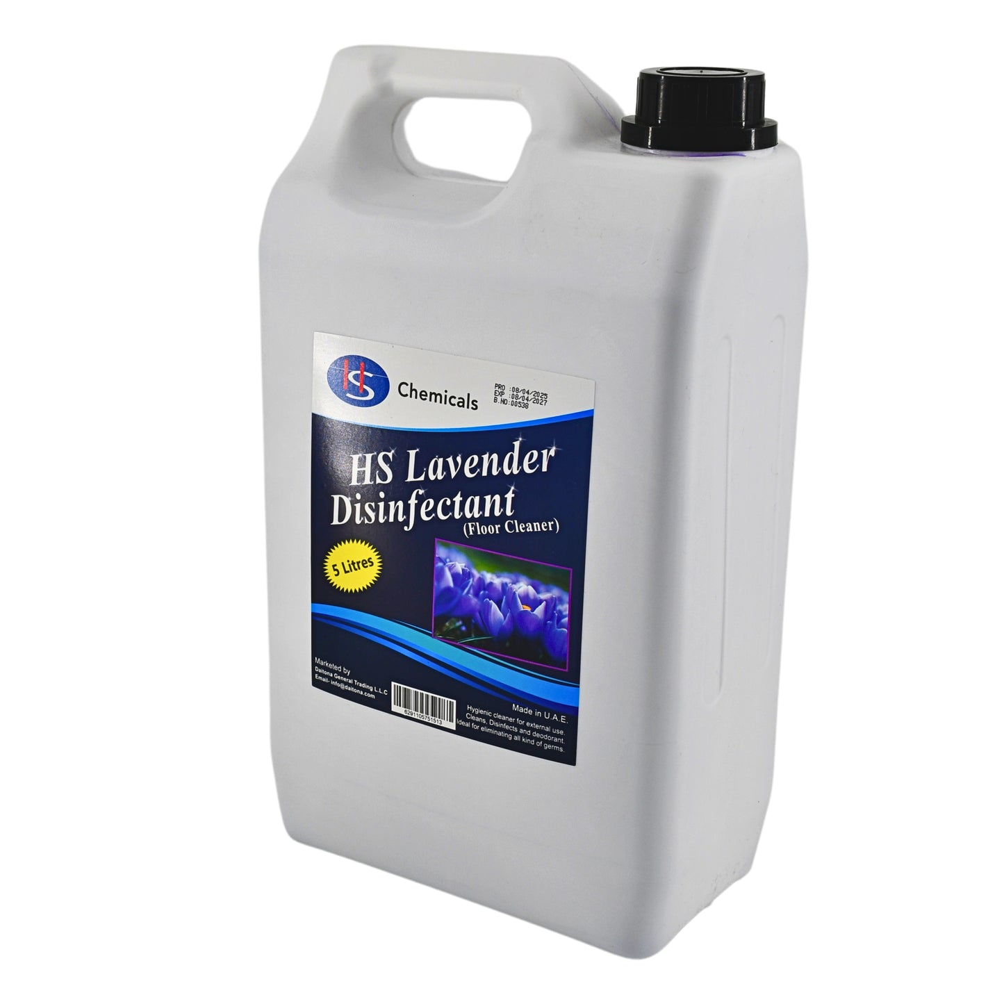 Floor Cleaner Lavender Disinfectant (5L) - Hygiene System - Made in the UAE-Daitona General Trading LLC