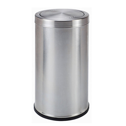 Stainless Steel Coated Swing Bin (50LT) - Hygiene System - Made in China-HS-110T-50LT SWING-Daitona General Trading LLC
