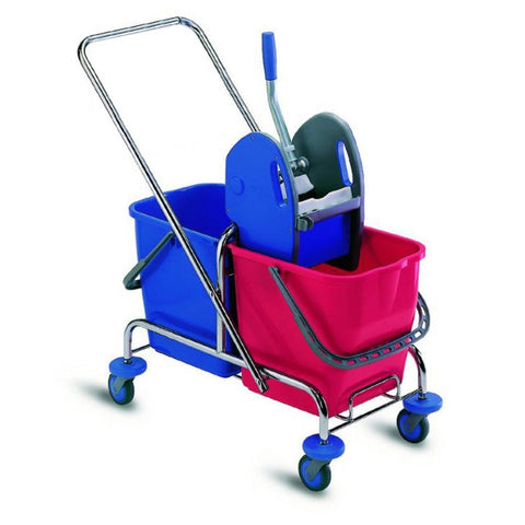 Double Mop Bucket Trolley 50LT (Blue) - IPC RS - Made in Italy-RSC50N-Daitona General Trading LLC
