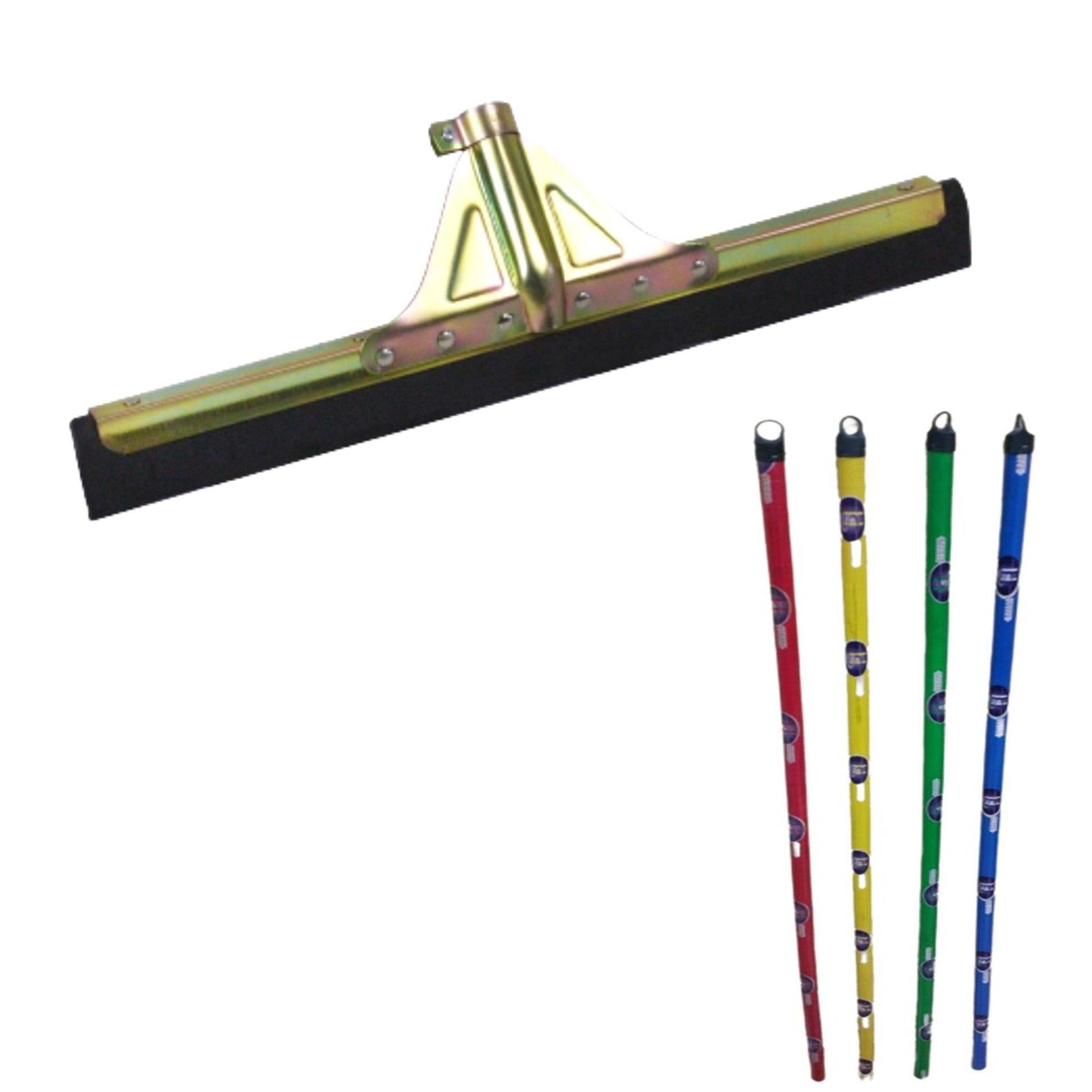 Metal Wiper 55CM (Gold) With Wooden Handle - Vita - Made in Taiwan-Daitona General Trading LLC