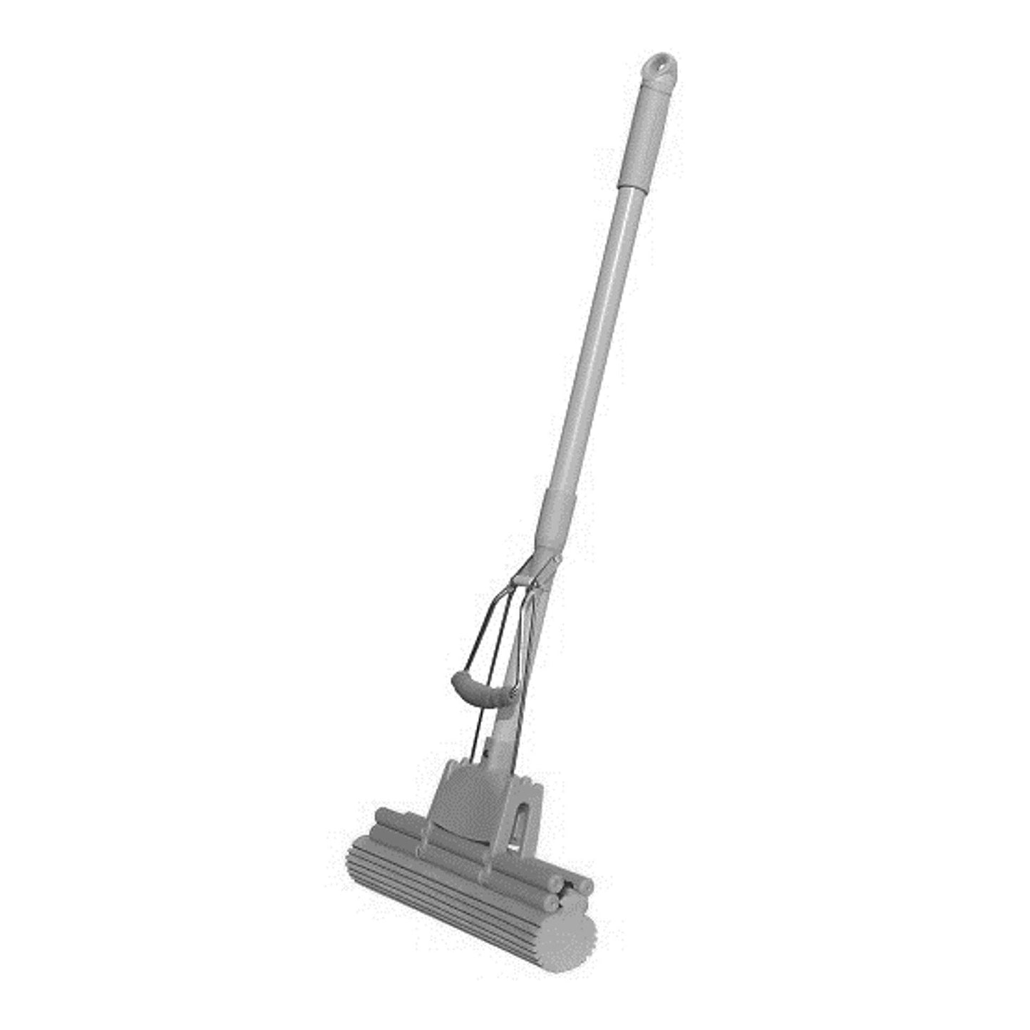 PVA Sponge Absorber Mop With Squeezing Technology & Adjustable Handle (Green & Grey) - Hygiene System - Made in Taiwan-RTC3357-Daitona General Trading LLC