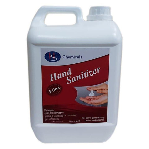 Hand Sanitizer Gel (5L) - Hygiene System - Made in UAE-HS HANDGELSANITIZER5L-Daitona General Trading LLC