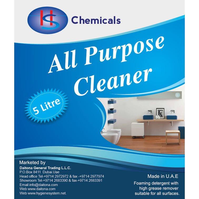All Purpose Cleaner (5L) - Hygiene System - Made in UAE-Daitona General Trading LLC