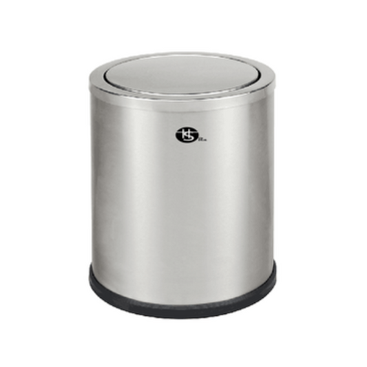 Stainless Steel Coated Swing Bin (15LT) - Hygiene System - Made in China-Daitona General Trading LLC