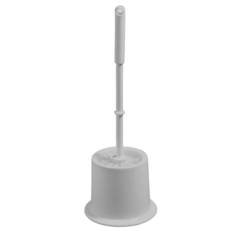 Toilet Brush Set Caddy (Grey & White) - Haug Bursten - Made in Germany-HB660-Daitona General Trading LLC