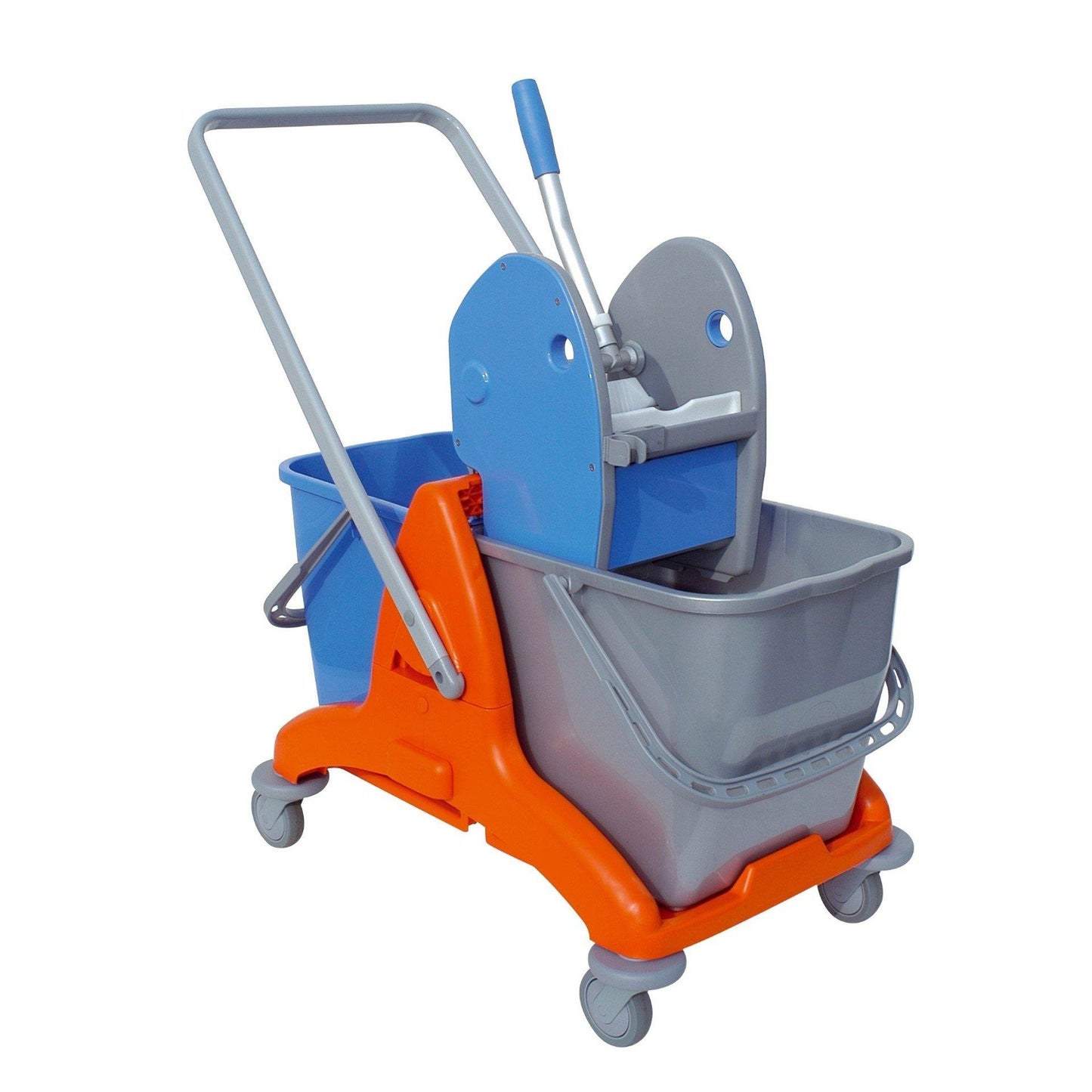 Tristar Double Mop Bucket Trolley 50LT (Blue, Green, Orange & Yellow) - IPC RS - Made in Italy-RSTRIS52-Daitona General Trading LLC