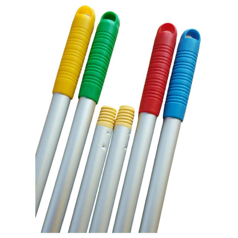 Aluminium Handle 135CM With Thread (Red, Yellow, Blue & Green) - Vita - Made in Taiwan-CJ22-135T-1-Daitona General Trading LLC