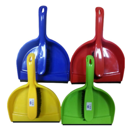 Dustpan Set - Multicolors - Made in China-MV6303-Daitona General Trading LLC