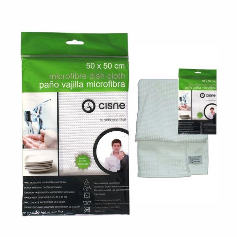 Microfiber Dish Cloth (White) CISNE - Made in Spain-Daitona General Trading LLC