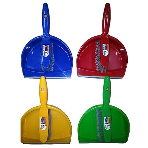 Dustpan Set (Multicolors) Mr. Brush - Made in Italy-Daitona General Trading LLC