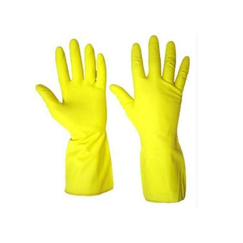 Gloves - Small (Yellow) Coronet - Made in Germany-CT218-Daitona General Trading LLC