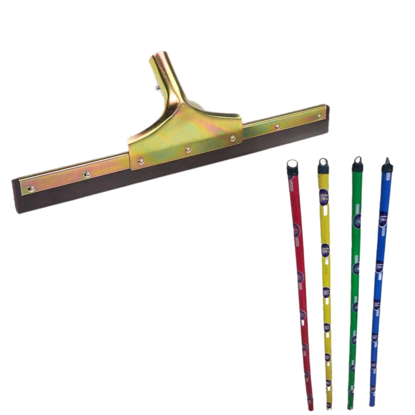 Metal Single Blade Sponge Wiper 45CM With Wooden Handle - Kach Sheng - Made in Taiwan-Daitona General Trading LLC