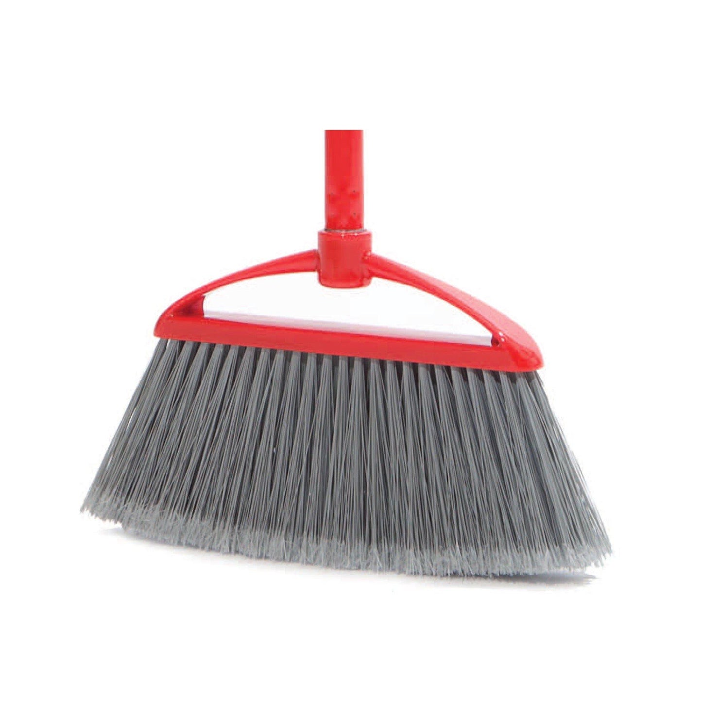 Upright Broom Premya (Red/Silver) With 120CM Metal Handle - Mr. Brush - Made in Italy-Daitona General Trading LLC