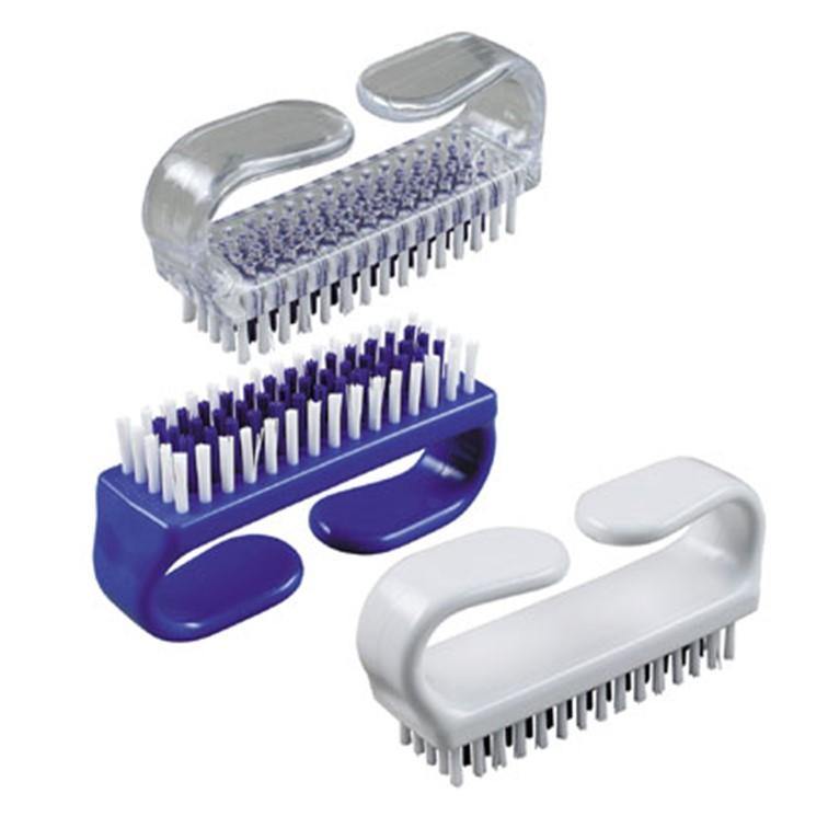 Nail Brush (Clear White, White & Blue) Coronet - Made in Germany-Daitona General Trading LLC