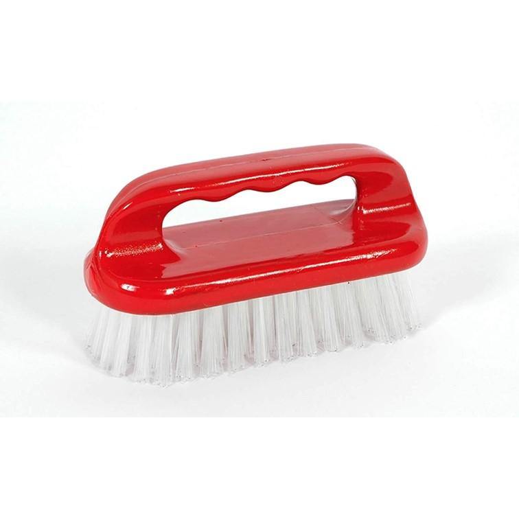 Oval Scrubbing Brush (Red) - Mr. Brush - Made in Italy-Daitona General Trading LLC