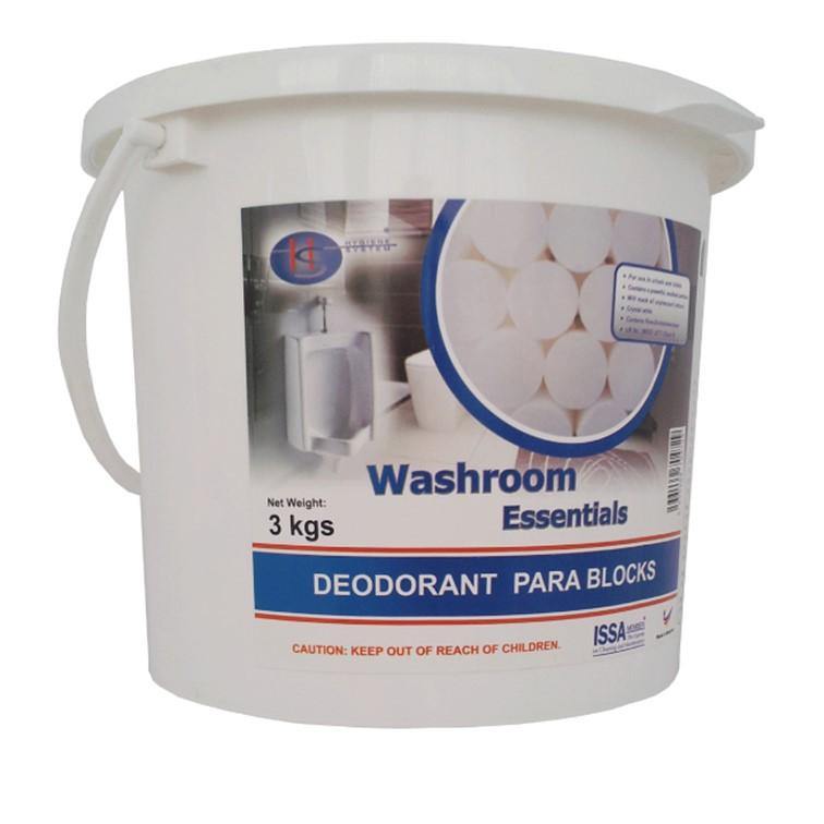 Para Deodorant Block (3 Kg) Plastic Drum - Made in Malaysia-AZPARABLOCKS-Daitona General Trading LLC