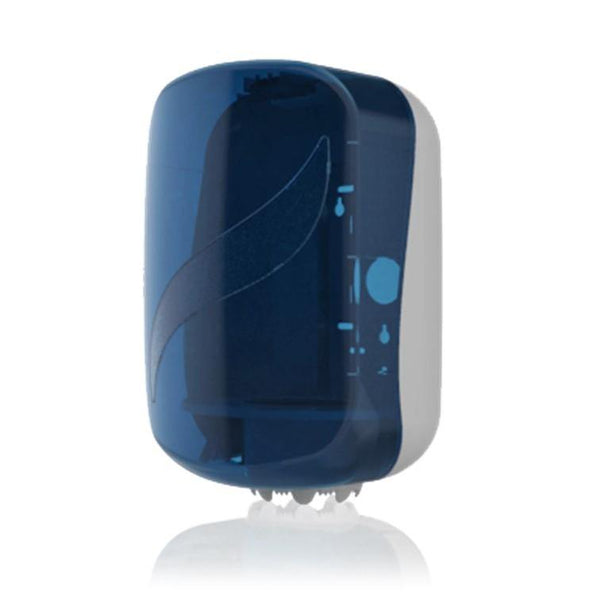 Center Pull Tissue Dispenser (Blanco Blue & Midnight Blue) - Sleek Series-SL1300TBMB-Daitona General Trading LLC