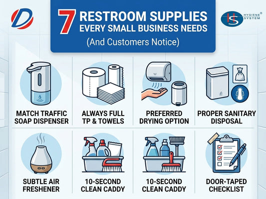 7 Restroom Supplies Every Small Business Needs (And Customers Notice)