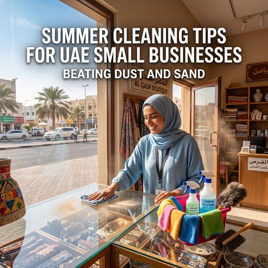 Summer Cleaning Tips for UAE Small Businesses: Beating Dust and Sand
