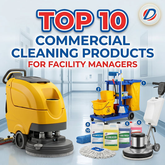 Top 10 Commercial Cleaning Products for Facility Managers
