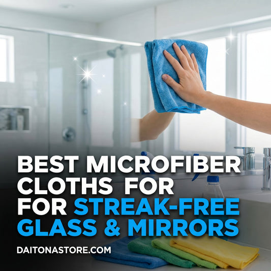 Best Microfiber Cloths for Streak-Free Glass and Mirrors