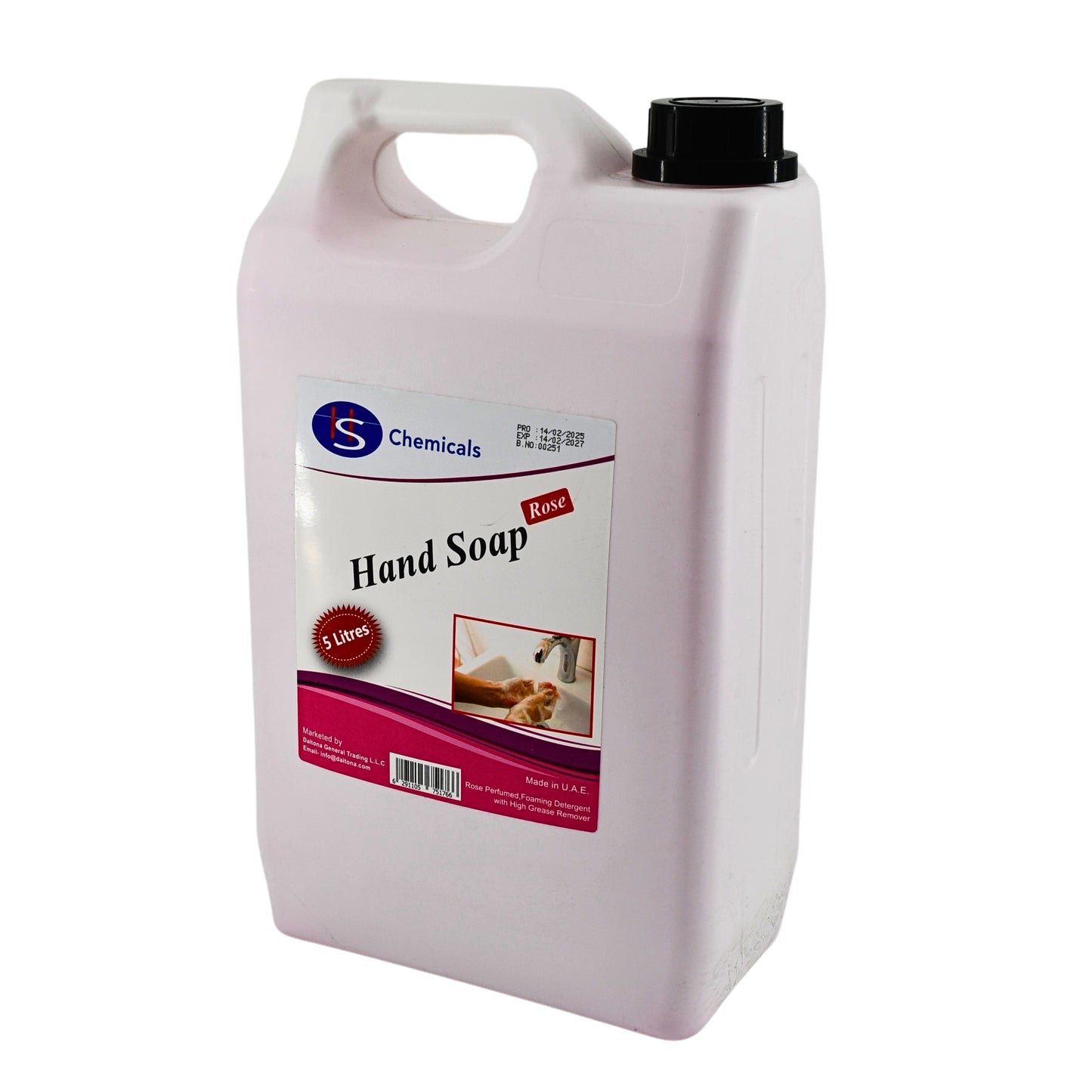 Hand Soap Rose (5L) - Hygiene System - Made in the UAE