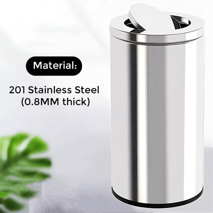 Stainless Steel Coated Swing Bin (50LT) - Hygiene System - Made in China