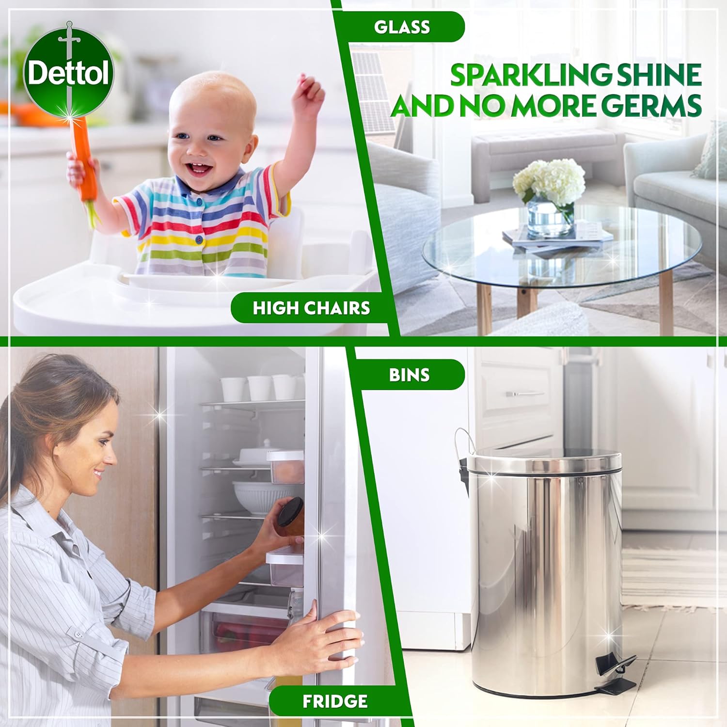 Dettol All Purpose Cleaner Spray Bottle, Lemon Scent, 500 ml-Daitona General Trading LLC