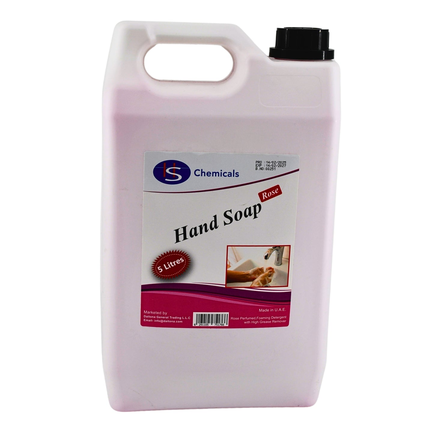 Hand Soap Rose (5L) - Hygiene System - Made in the UAE