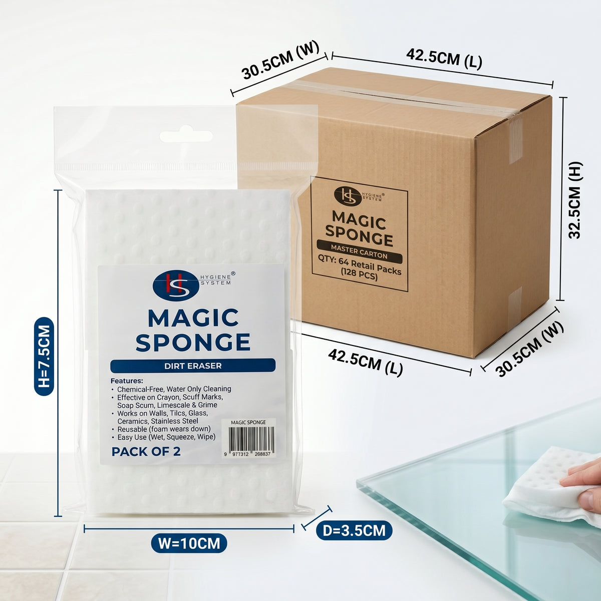 Hygiene System MAGIC SPONGE - Made in China
