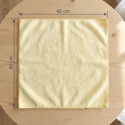 Hygiene System Microfiber Cleaning Cloths, Reusable Multi-Purpose Cloths 40x40 cm