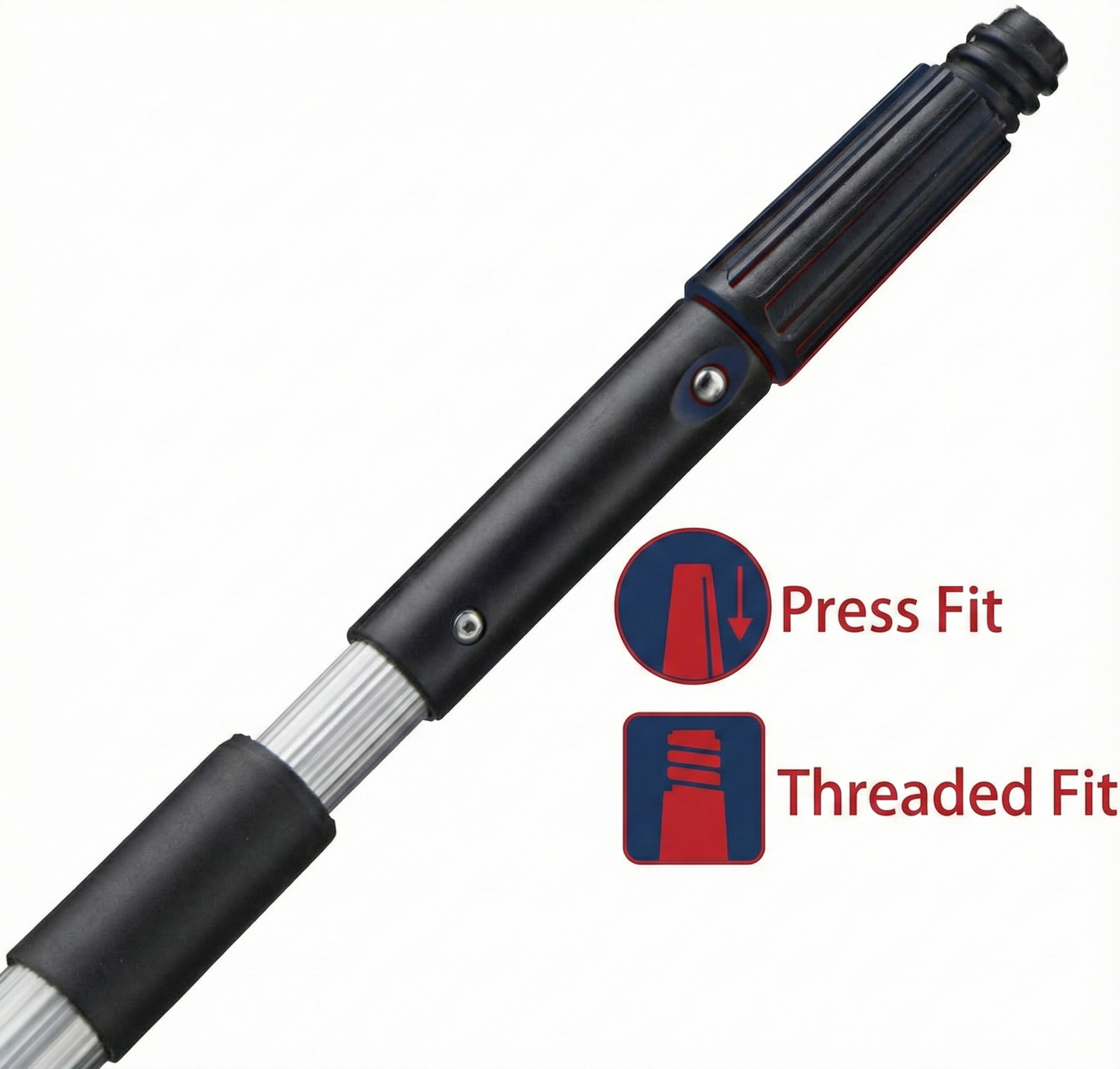 Telescopic Pole 2 X 2.0MT - IPC RS - Made in Italy