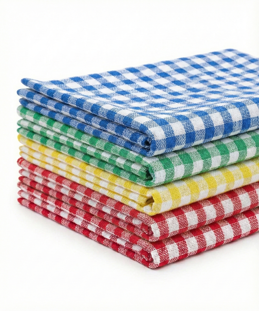Hygiene System Kitchen Towels 43 x 68 cm (Red, Green, Blue & Yellow) | Made in China