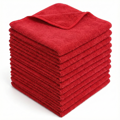 Hygiene System Microfiber Cleaning Cloths, Reusable Multi-Purpose Cloths 40x40 cm