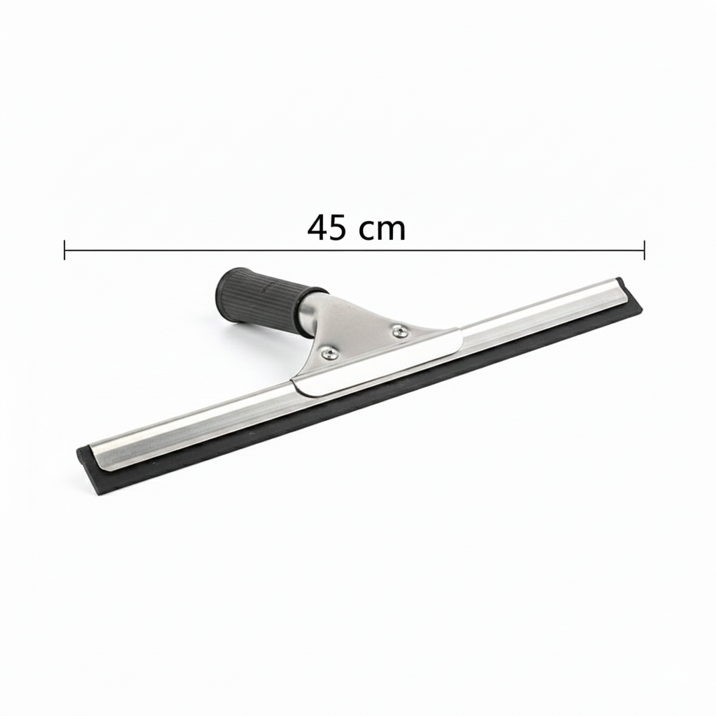 IPC Pulex Stainless Steel Window Squeegee 45 cm - Made in Italy