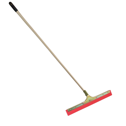 Metal Wiper 45CM (Gold/Red) With Wooden Handle - Vita - Made in Taiwan