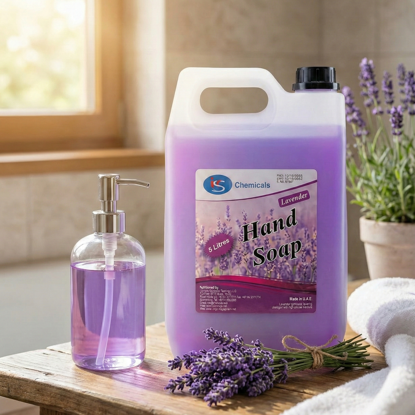 Hand Soap Lavender (5L) - Hygiene System - Made in UAE