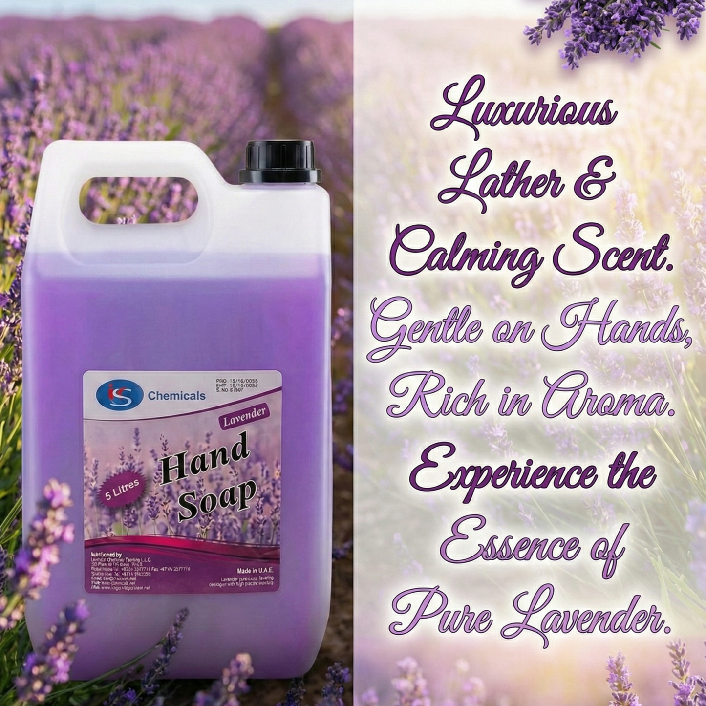 Hand Soap Lavender (5L) - Hygiene System - Made in UAE
