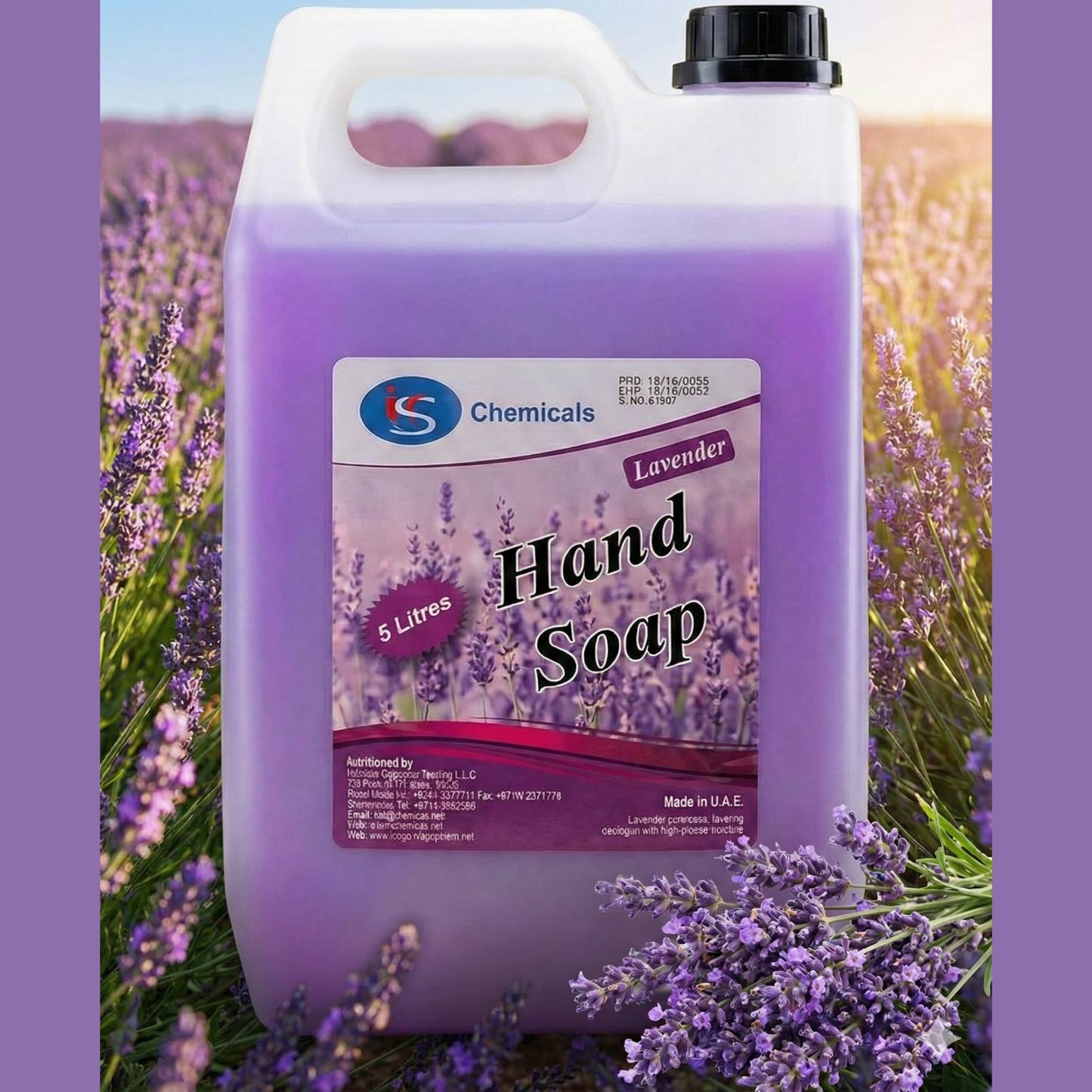 Hand Soap Lavender (5L) - Hygiene System - Made in UAE