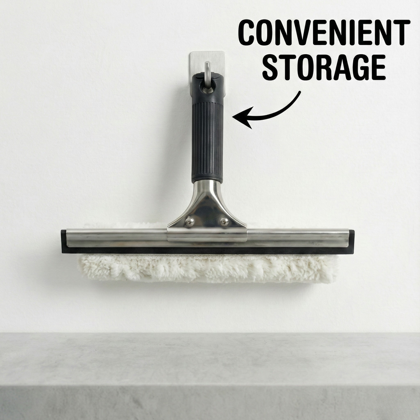 IPC Pulex Stainless Steel Window Squeegee 45 cm - Made in Italy