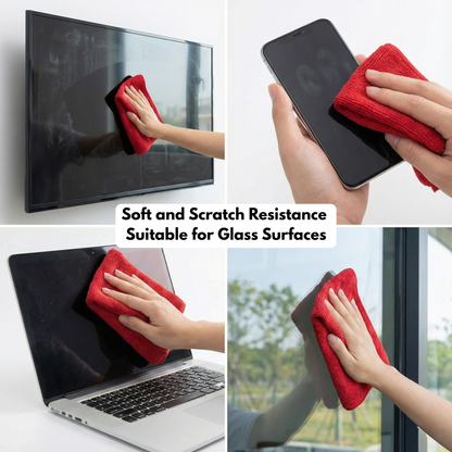 Hygiene System Microfiber Cleaning Cloths, Reusable Multi-Purpose Cloths 40x40 cm