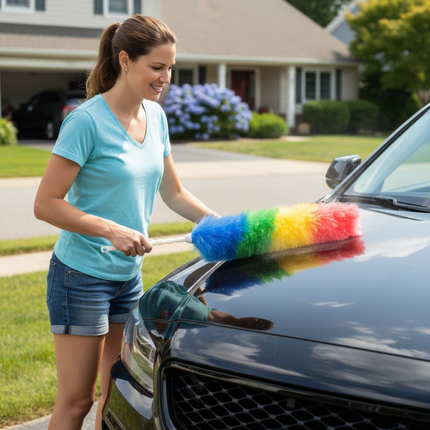 Hygiene System Electrostatic Duster for Home & Auto – Gentle, Washable & Ultra-Effective