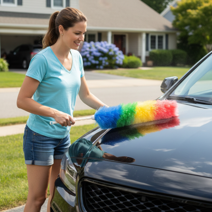 Hygiene System Electrostatic Duster for Home & Auto – Gentle, Washable & Ultra-Effective