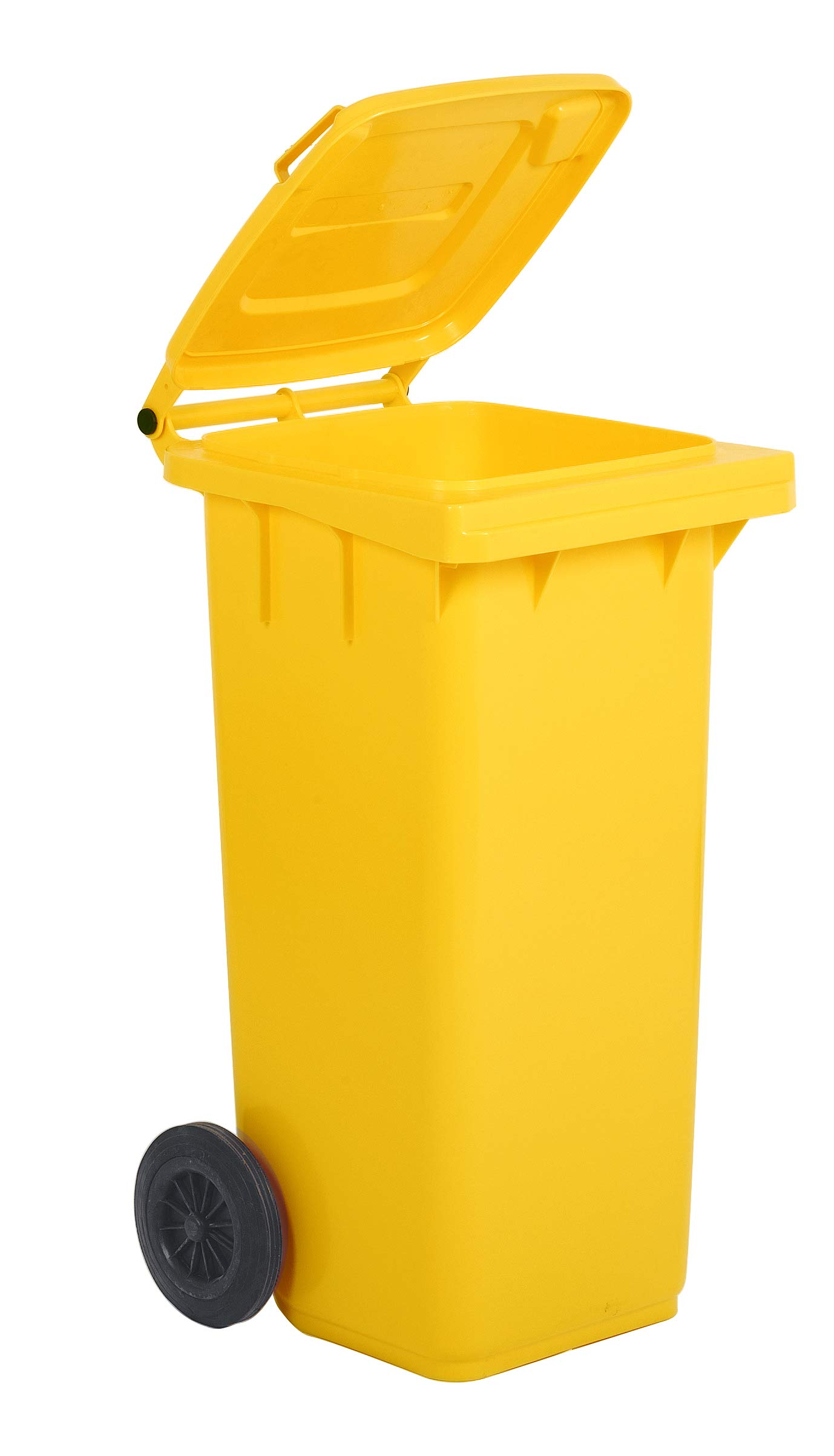 Garbage Bin With W/OUT PEDAL 120LT - Virgin Plastic (Red, Yellow, Blue, Green & Grey) - IPC RS - Made in Italy