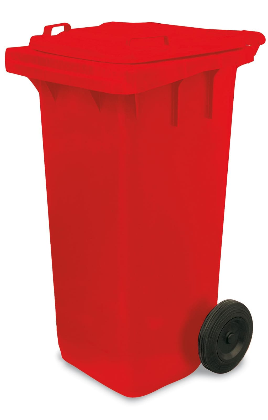 Garbage Bin With W/OUT PEDAL 120LT - Virgin Plastic (Red, Yellow, Blue, Green & Grey) - IPC RS - Made in Italy