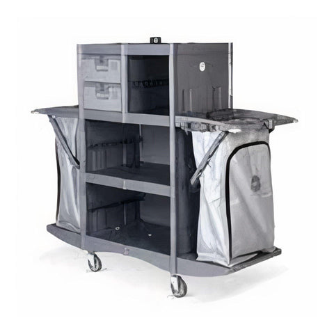 Brix Hotel Maxi Premium Housekeeping Trolley - IPC RS - Made in Italy-RSCA90489.0108NEBRIX + RSCA6700028.06BRIX (2)-Daitona General Trading LLC