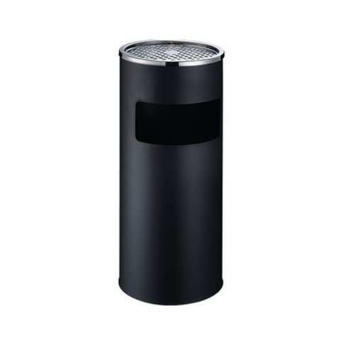 Epoxy Coated Black Ashtray Bin 17LT - Hygiene System - Made in China-Daitona General Trading LLC