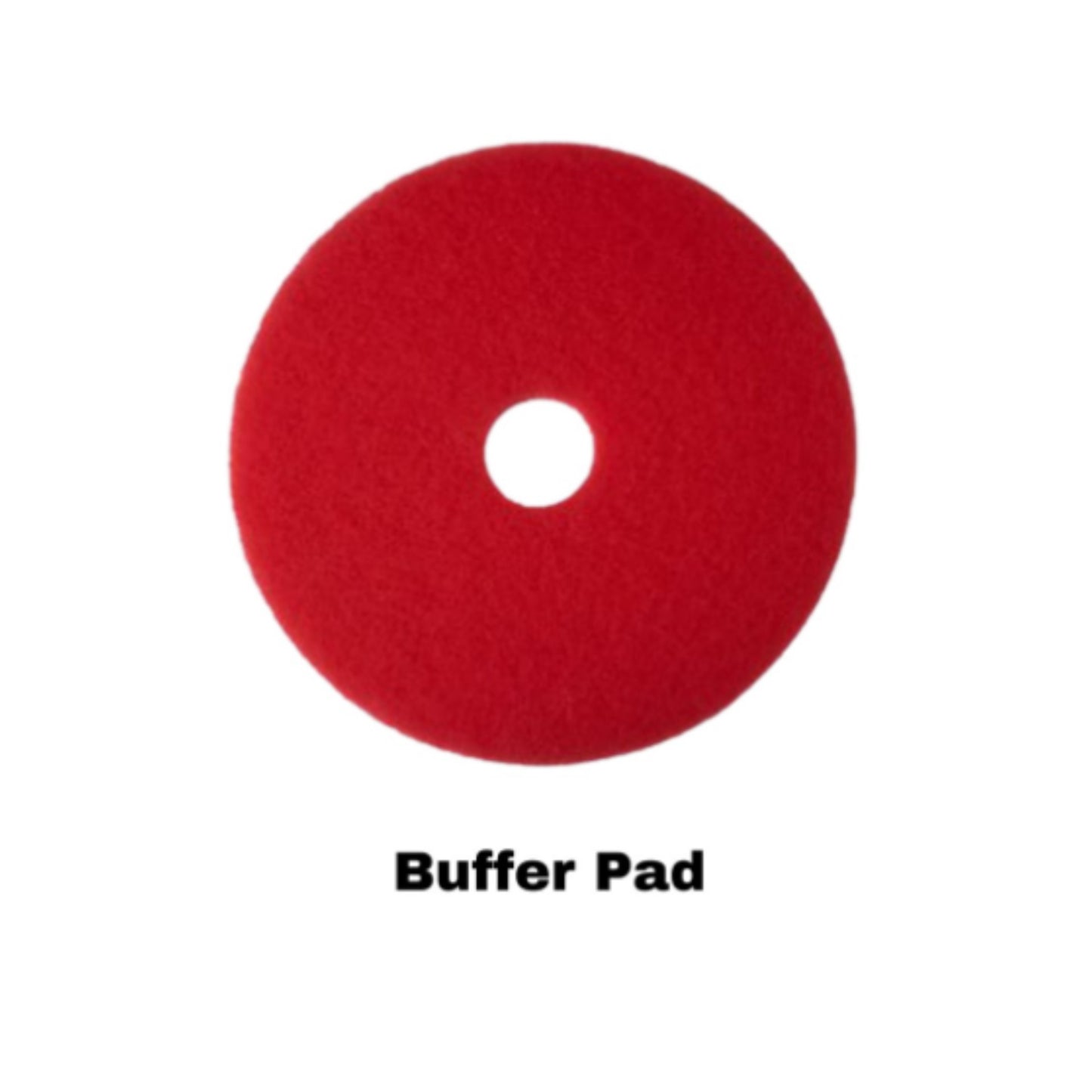 Floor Cleaning Pads 17" (Red, Black & White) - Hygiene System - Made in USA-Daitona General Trading LLC