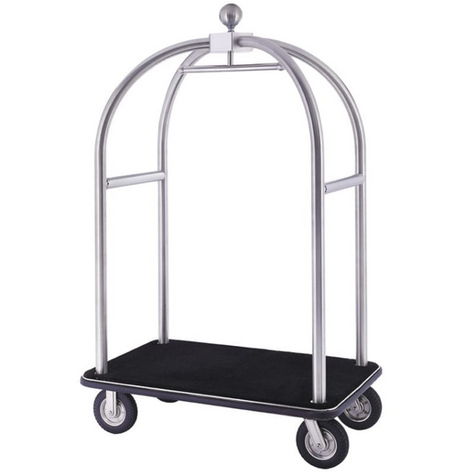 Hotel Luggage Trolley (Bell Model) Loading Capacity 400Kg - Hygiene System - Made in China-Daitona General Trading LLC